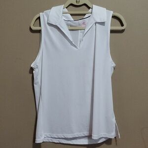 Lillie green golf shirt size large